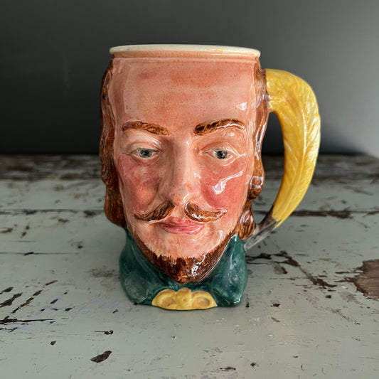 Vintage Porcelain William Shakespeare Mug by Lancaster Sandland