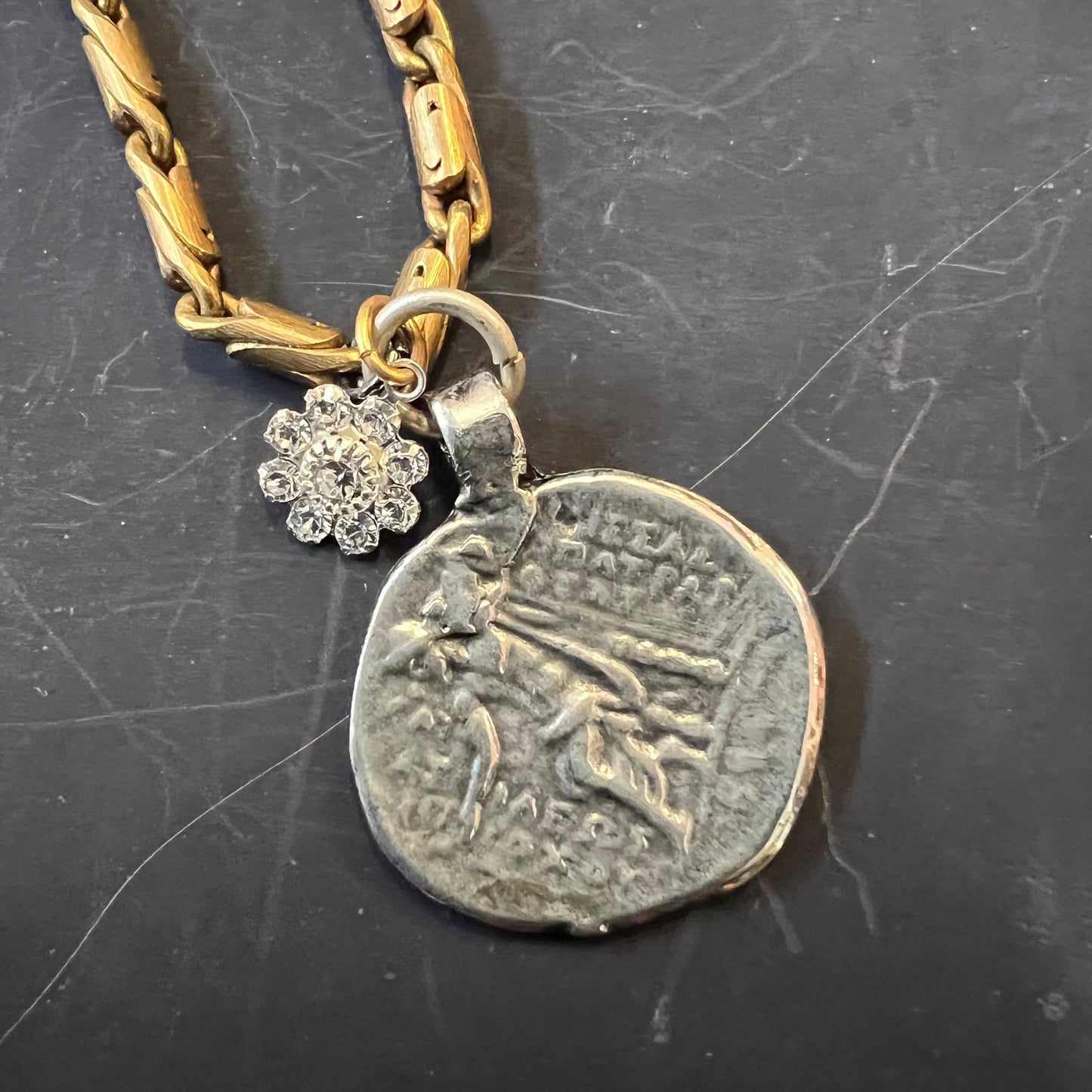 Vintage Medallion Necklace