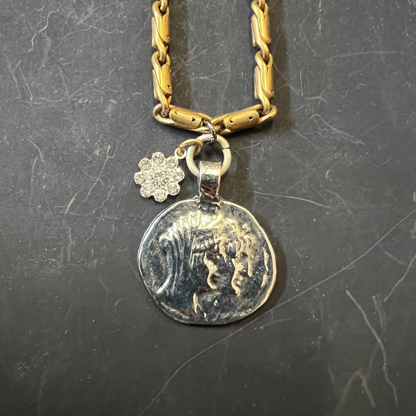 Vintage Medallion Necklace