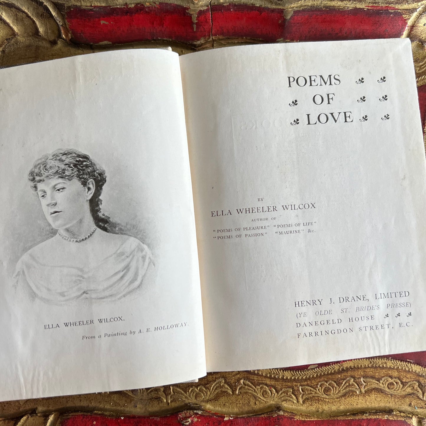 Antique Poems of Love by Emma Wilcox Wheeler